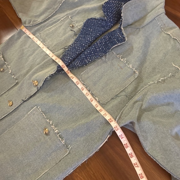BEULAH Denim Jacket Size M/L - Picture 8 of 11